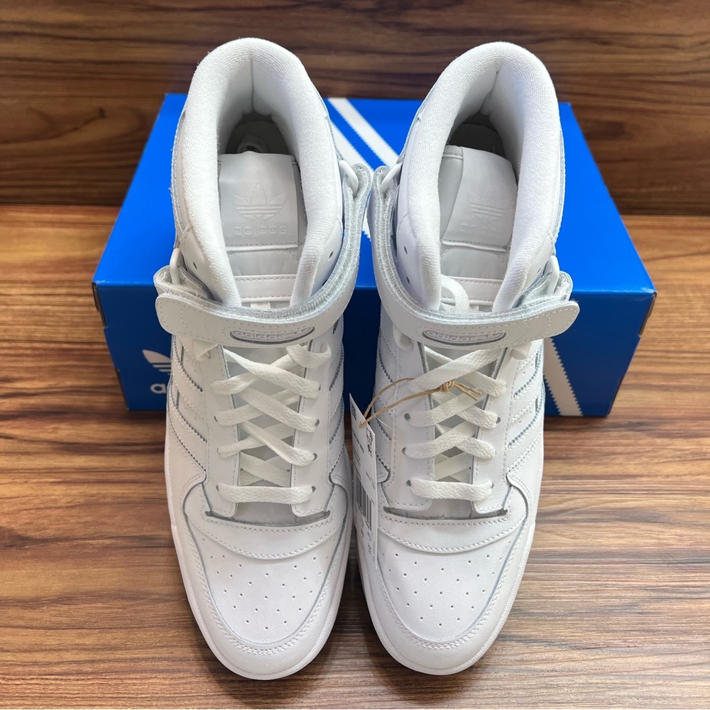 Adidas Forum Mid Triple White FY4975 Sz12 - Picture 4 of 6